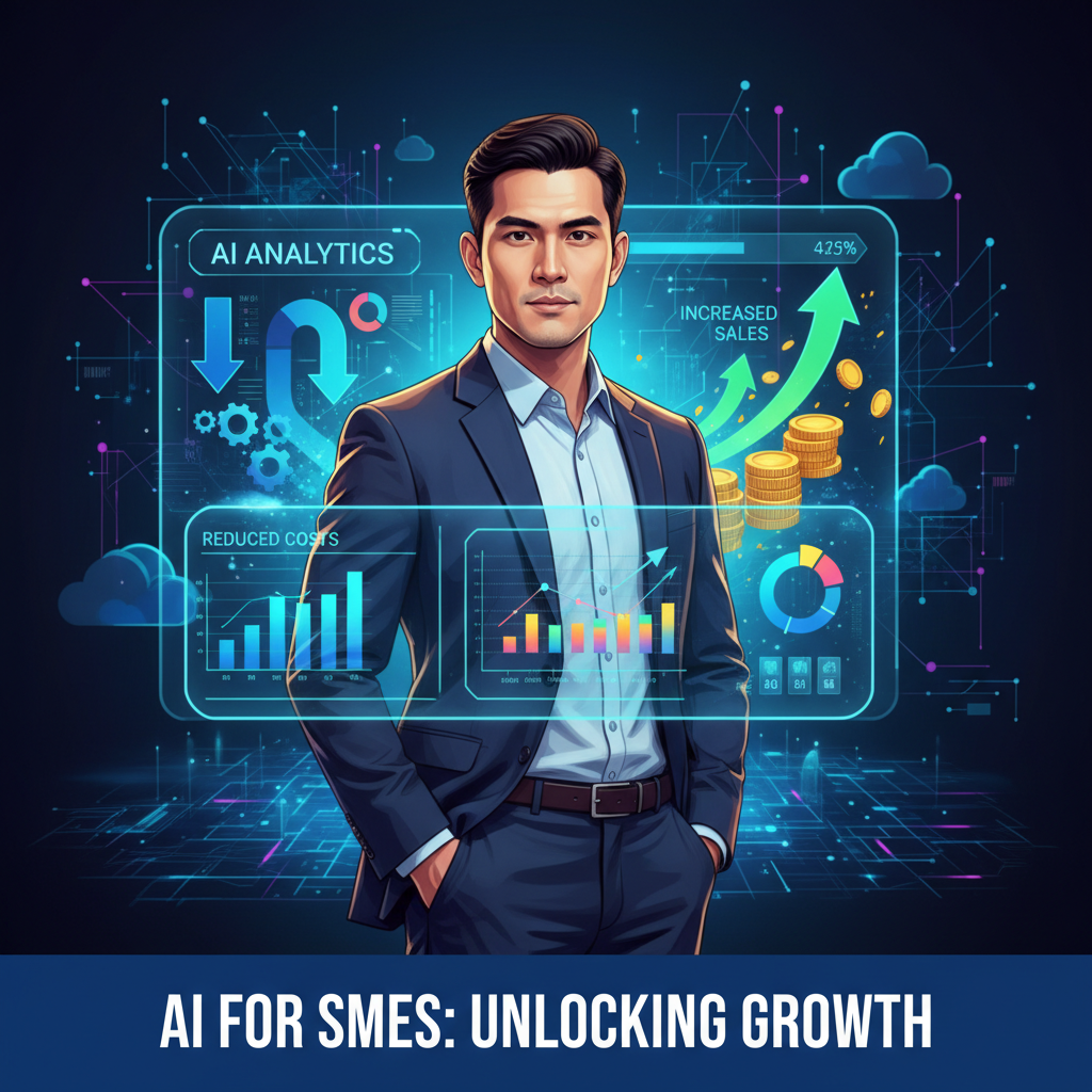 พลิกโฉม SMEs ไทยด้วย AI: เพิ่มยอดขาย ลดต้นทุนอย่างชาญฉลาด