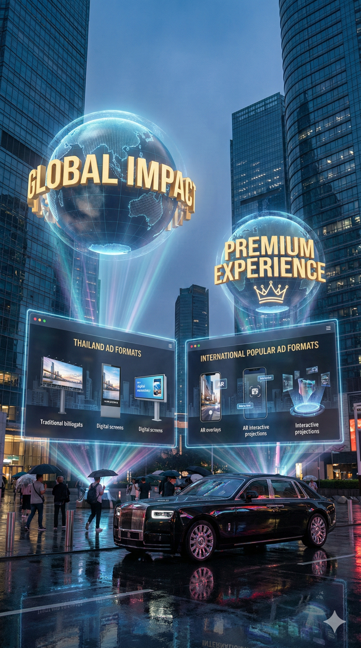 Luxury Global Ad: Thailand CGI Impact